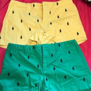 Ralph Lauren polo sport shorts bundle